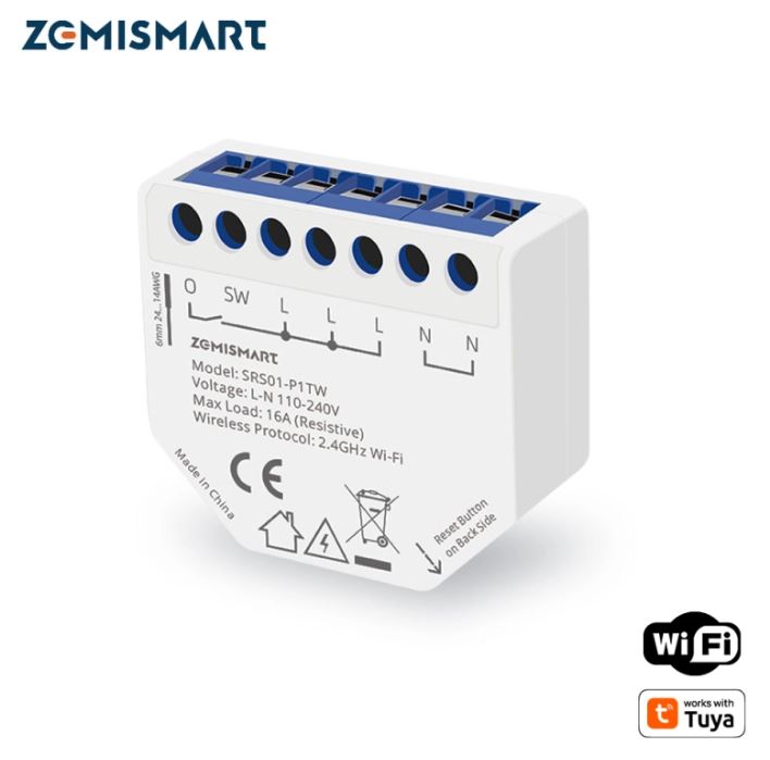 Zemismart Wifi Smart Relay 1