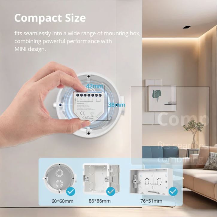 Zemismart Wifi Smart Relay 1